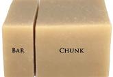 Bar Chunk Size Comparison for Just Soap Vegetable Oil Soap Vegan Soap