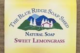 Wrapped Bar of Sweet Lemongrass Handmade Soap