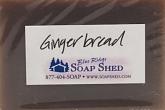 Naked Soap ID Label for Gingerbread Goat Milk Soap