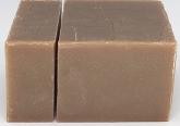 Bar Chunk Size Comparison of Arzella's Vanilla Goat Milk Soap