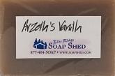 Naked Soap ID Label for Arzella's Vanilla Goat Milk Soap