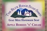 Apple Berries and Cream Goat Milk Soap