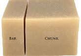 Bar Chunk Size Comparison of Ambrosia Goat Milk Soap