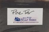 Naked Soap ID Label for Pine Tar Soap with Pine Tar