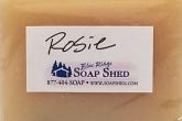 Naked Soap ID Label for Rosie Soap for Rosacea
