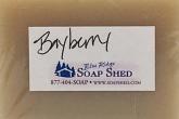 Naked Soap ID Label for Bayberry Goat Milk Soap 