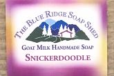 Wrapped bar of Snickerdoodle Goat Milk Soap