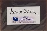 Naked Soap ID Label for Vanilla Cream Goat Milk Soap