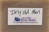 Naked Soap ID Label for Dirty Old Man Goat Milk Soap