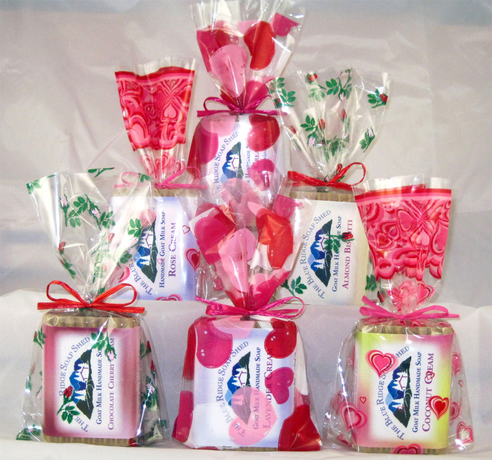 A Gift Grouping - 6 Wrapped Soaps